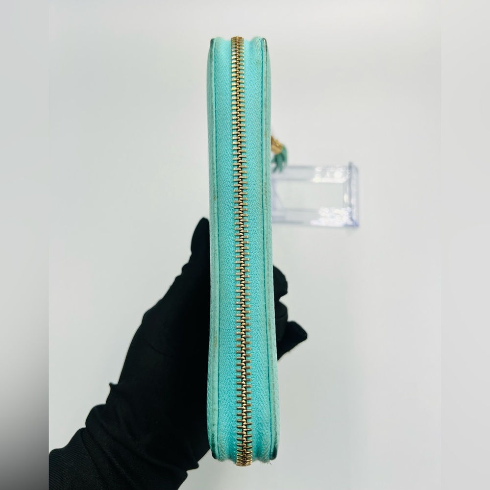 Gucci Bamboo Tassel Swing Leather Zip Around Long Wallet - Picture 8 of 11